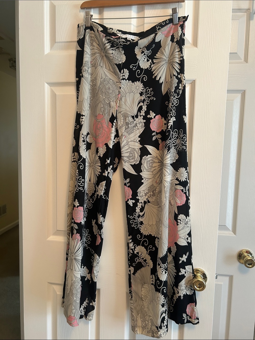 Vintage Trina Turk Floral Palazzo Pants